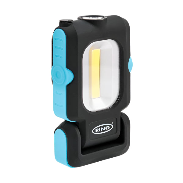 RING RIL91 Mini Rechargeable LED Work Lamp with Torch - 140 Lumens