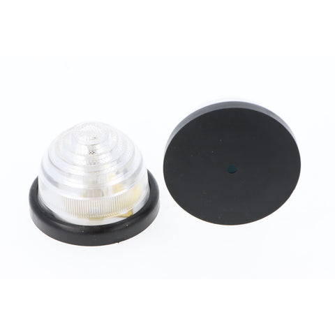 63mm Surface Mount Clear Lights Pair - Car Builder Solutions