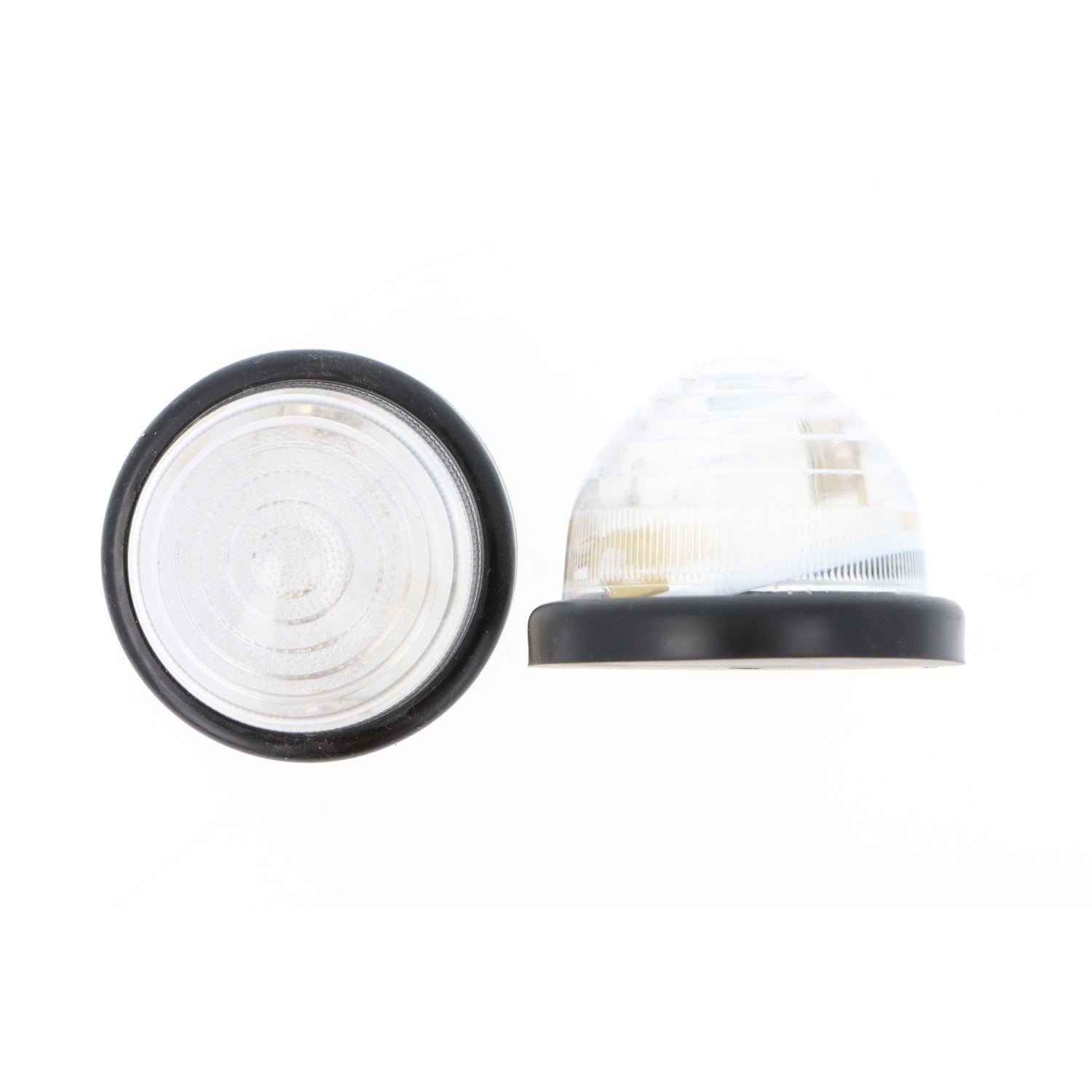63mm Surface Mount Clear Lights Pair - Car Builder Solutions