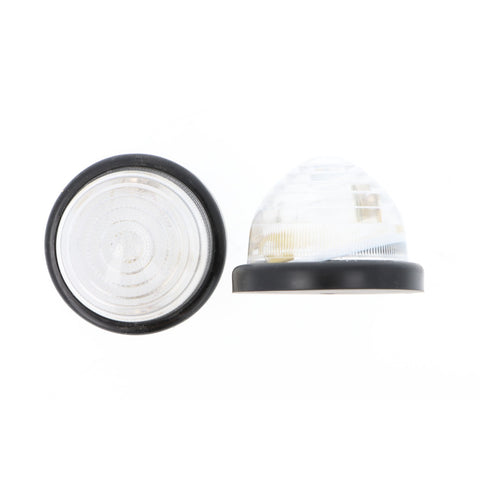 63mm Surface Mount Clear Lights Pair - Car Builder Solutions