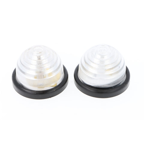 63mm Surface Mount Clear Lights Pair - Car Builder Solutions