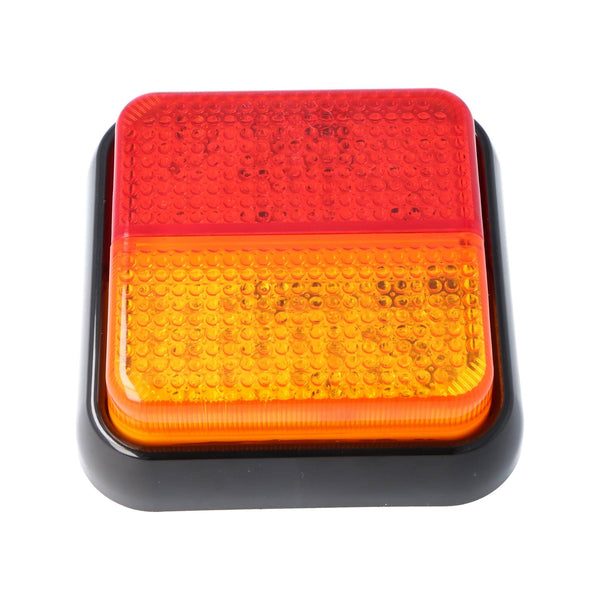 Square LED Stop Tail & Indicator Light - 94mm | Enhanced Visibility ...