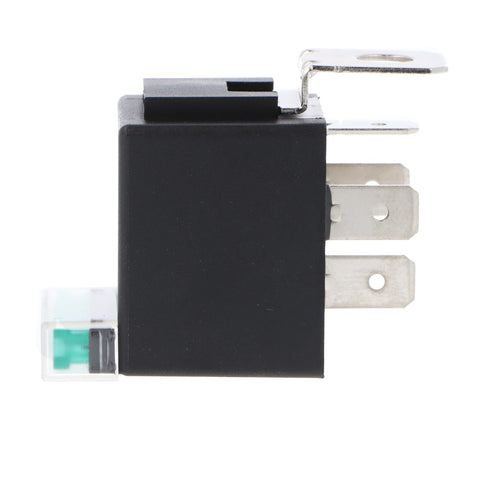 Black Fused 30 Amp Relay