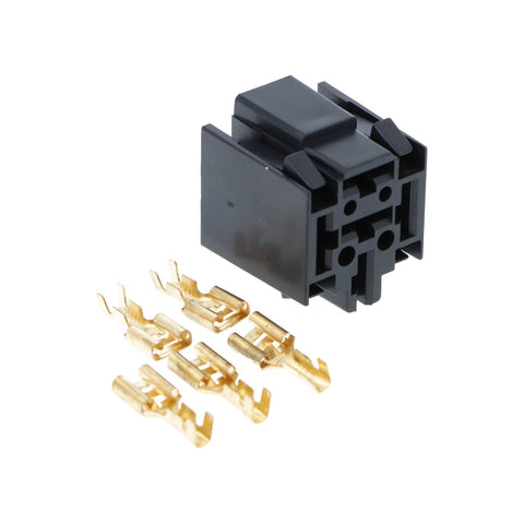 Single Relay Plug with Terminals