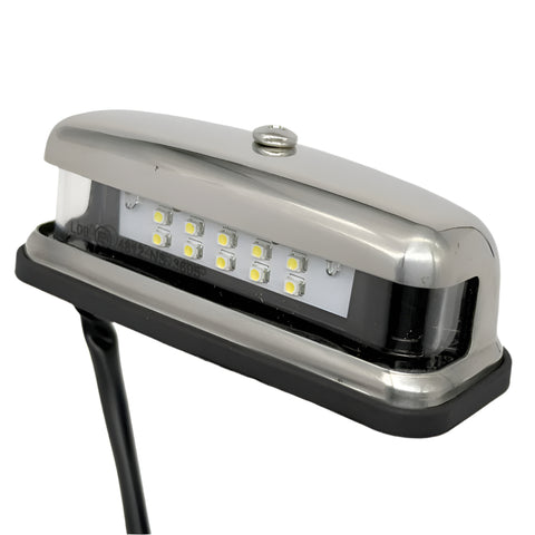LED Stainless Rear Number Plate Lamp