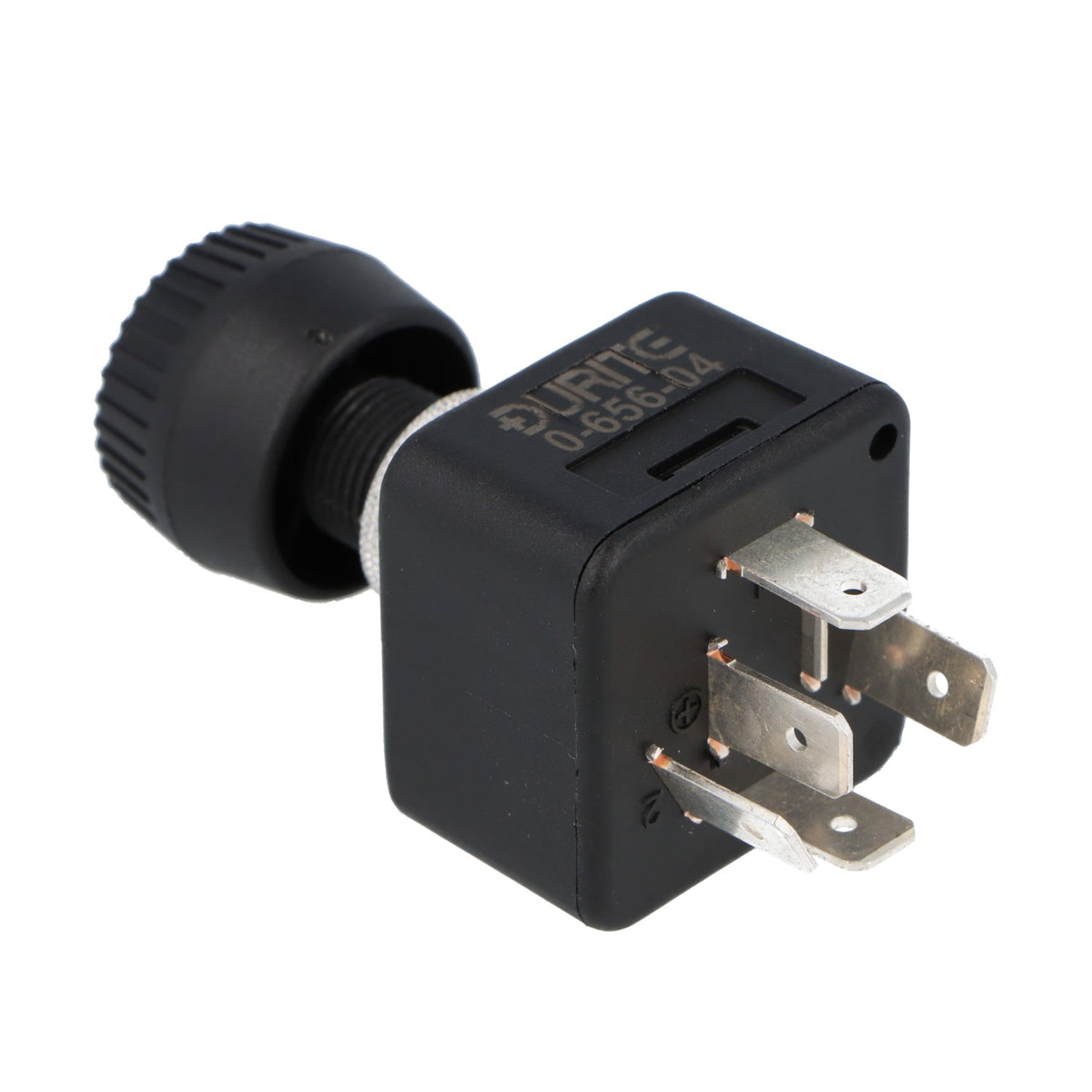 Black Rotary Headlamp Switch With Light Symbol - Car Builder Solutions
