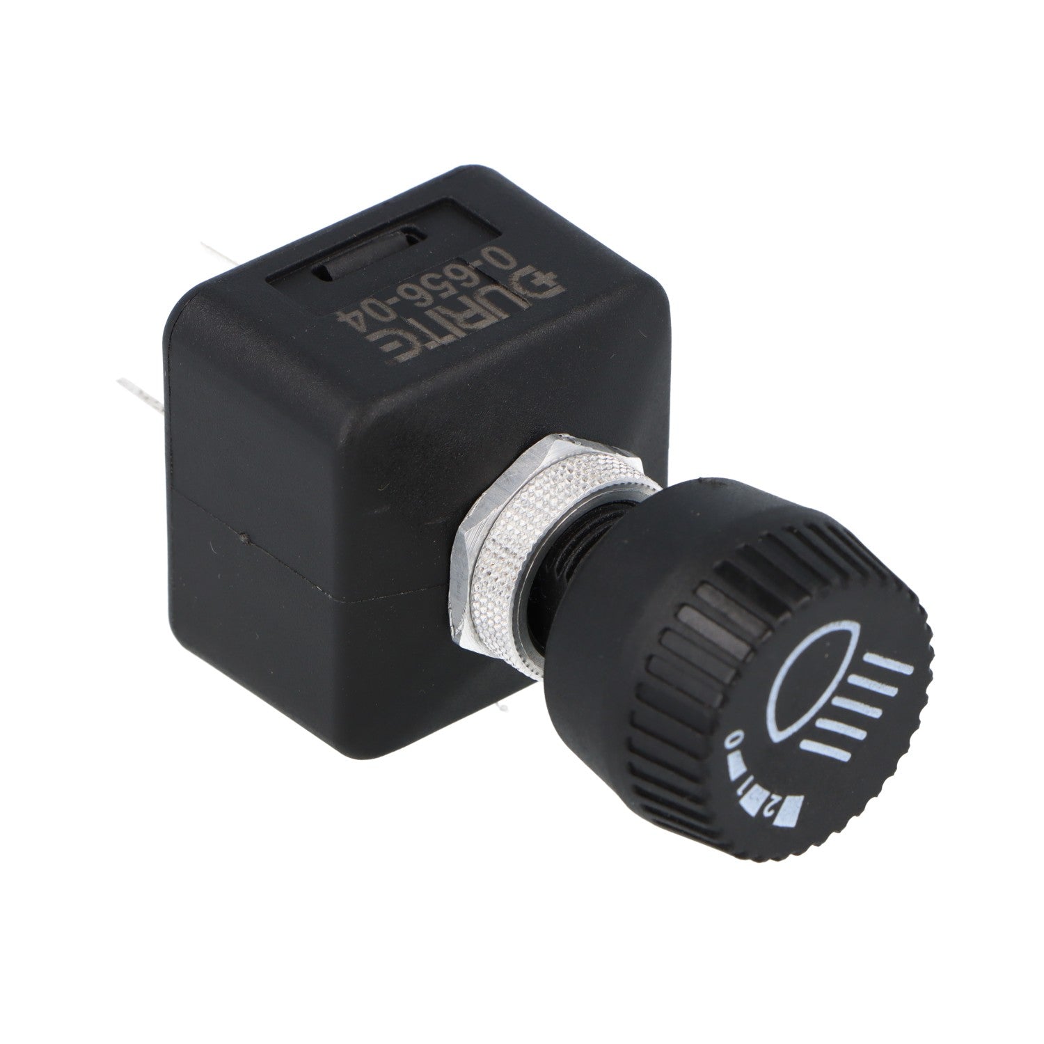 Black Rotary Headlamp Switch With Light Symbol - Car Builder Solutions
