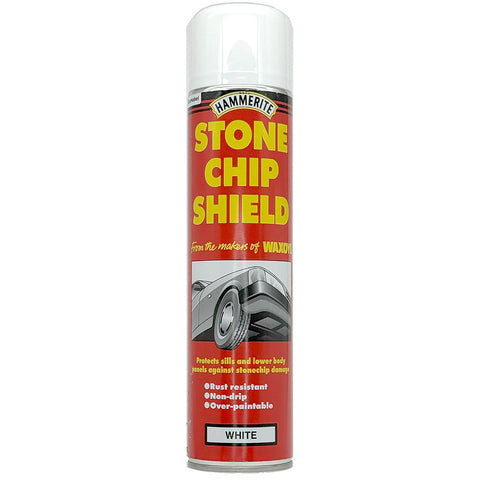 Hammerite Stonechip Aerosol White 600ml