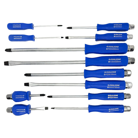 12 Piece Heavy Duty Engineers Screwdriver Set