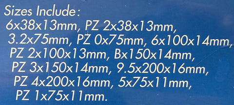 12 Piece Heavy Duty Engineers Screwdriver Set