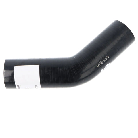 Black 38mm (1 1/2") ID 45 Degree Elbow With 4In Legs - Car Builder Solutions
