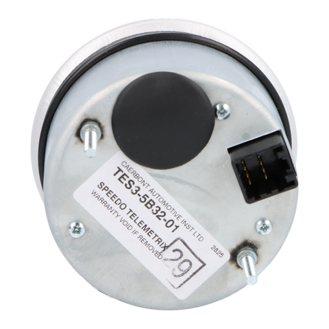 Smiths Telemetrix Digital 80mm 180mph Speedometer – 1/2 Anodised Aluminium Bezel - 12V