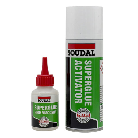SOUDAL High Viscosity Superglue and Activator