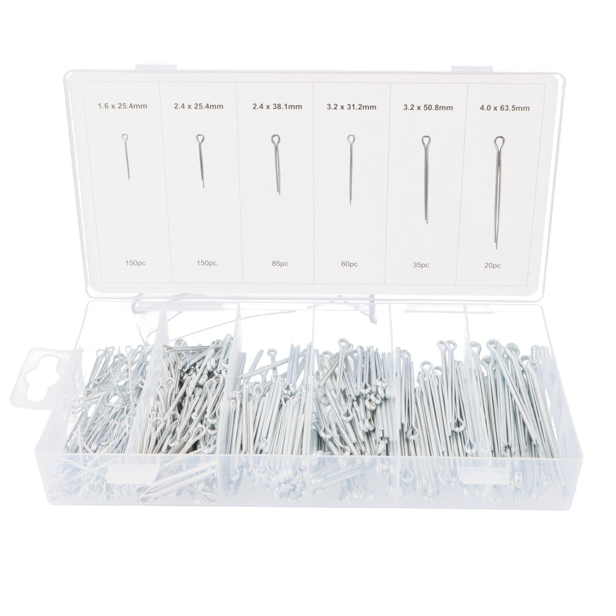 Split Pin Pack Of 500 - Car Builder Solutions