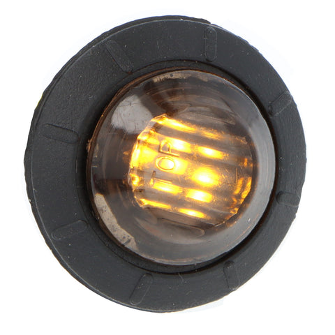 Micro 27mm Round Push in LED Side Repeaters PAIR