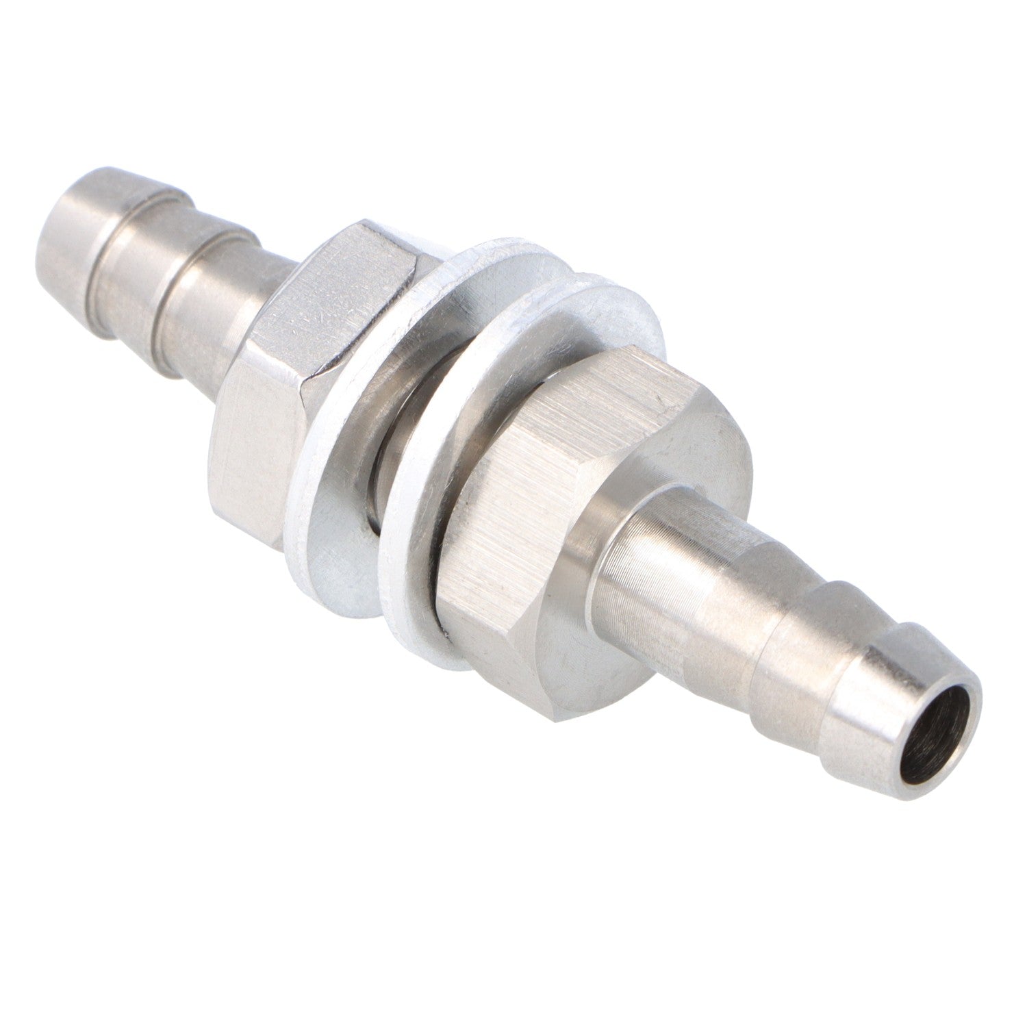 STAINLESS STEEL STRAIGHT BULKHEAD JOINER FOR 8mm HOSES Car Builder Solutions