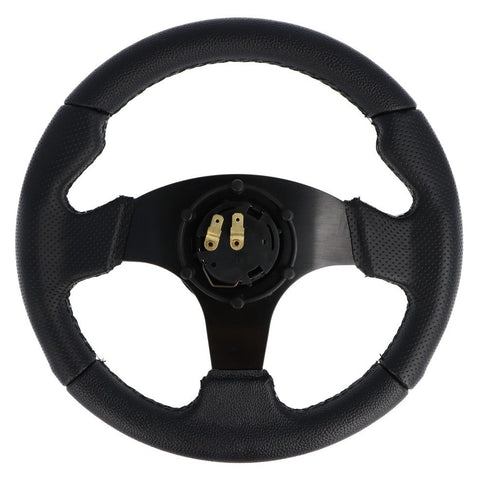 280mm Steering Wheel Brushed Aluminium