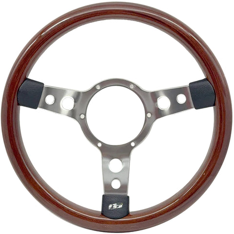 13.5" Wood Rim Steering Wheel