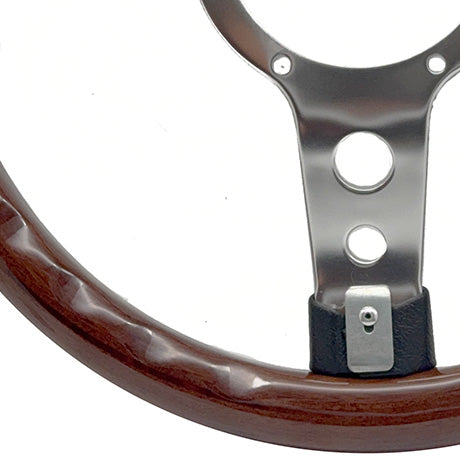 13.5" Wood Rim Steering Wheel