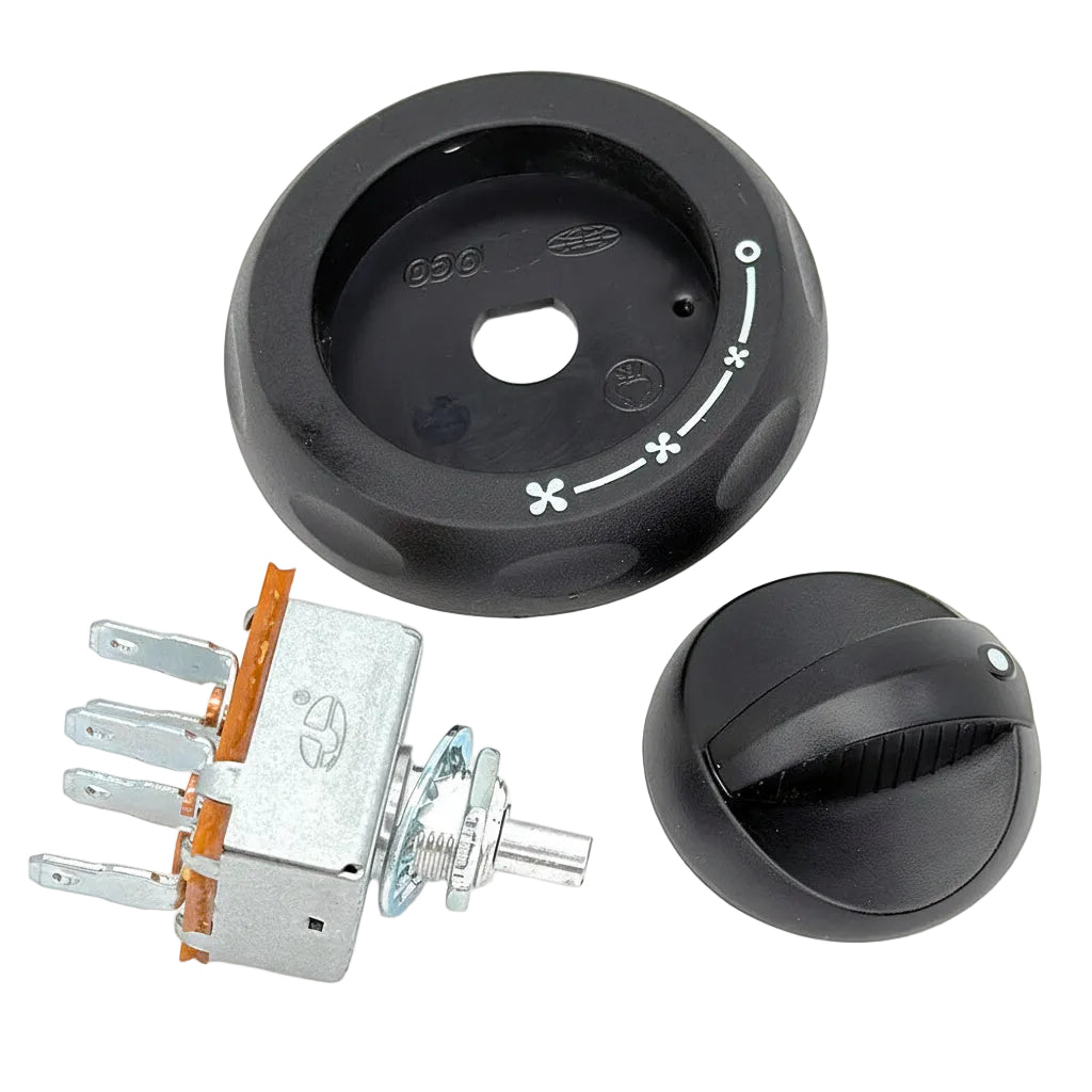 3 Speed Rotary Heater Fan Switch