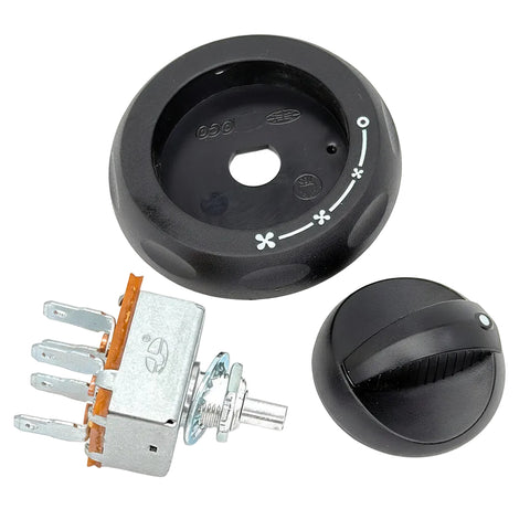 3 Speed Rotary Heater Fan Switch