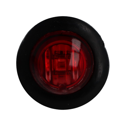28mm LED Red Lens Red Light Pair