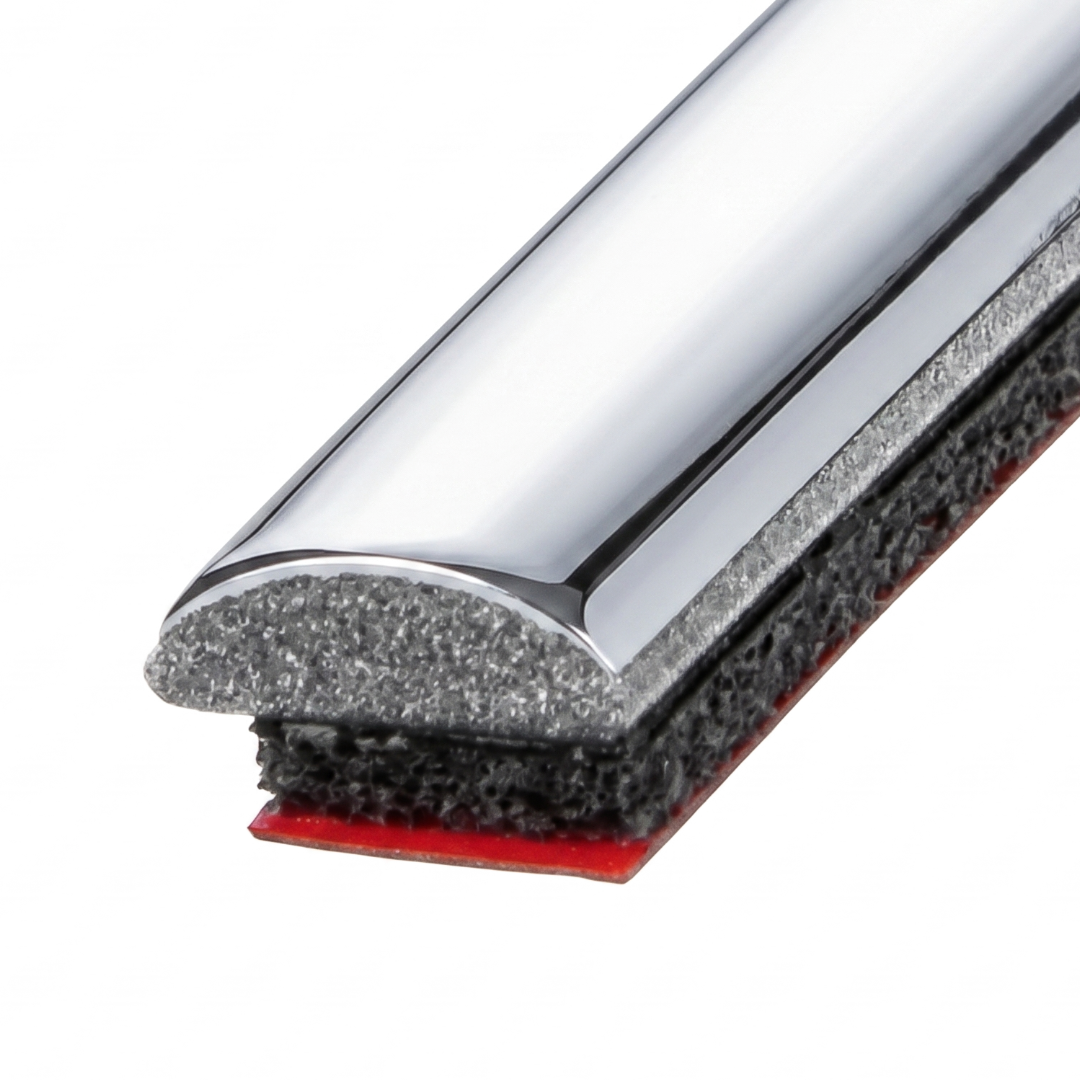5mm x 2mm Chrome Trim Per Metre - Car Builder Solutions