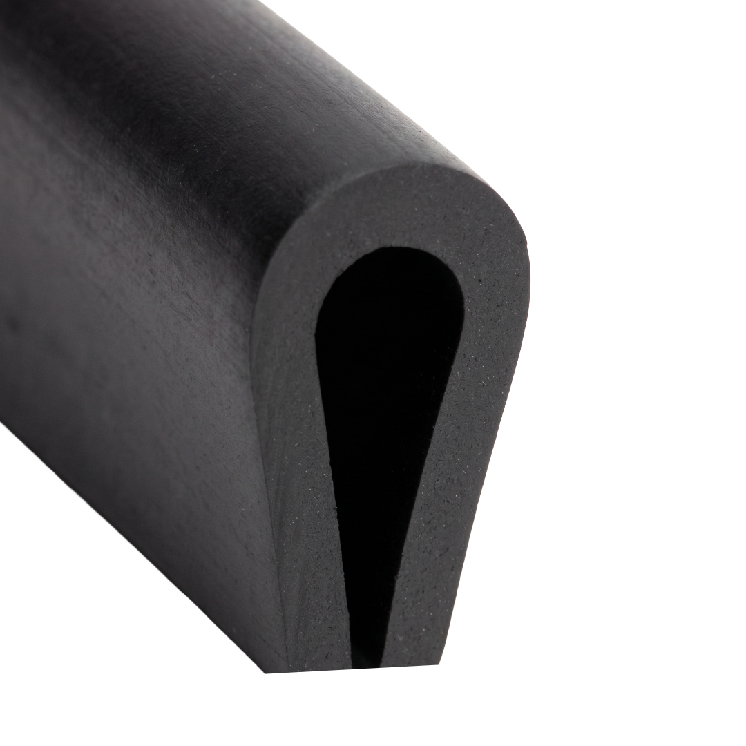 10 x 5mm Rubber U Channel For 2mm Panels Per Metre - Car Builder Solutions