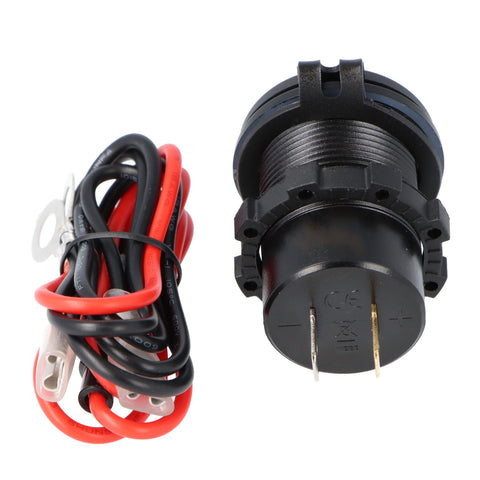 Multi USB-Illuminated Power Outlet Socket 2 x USB-C and 1 x USB-A