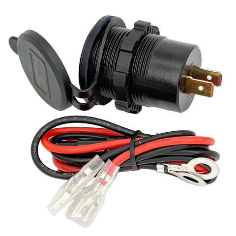 Multi USB-Illuminated Power Outlet Socket