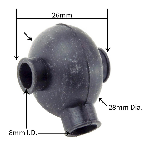 Boot For M8 and 5/16" Male and Female Rod Ends