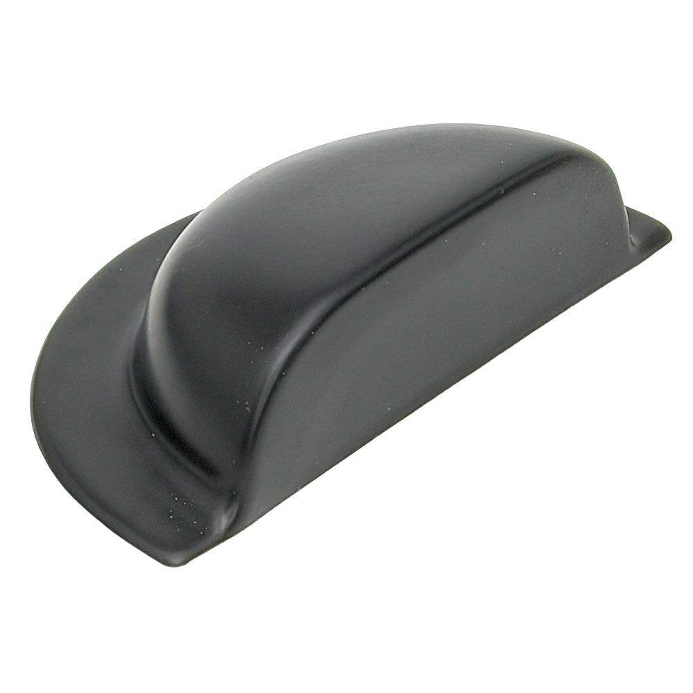 Smooth Black Vent 125mm x 65mm x 32mm