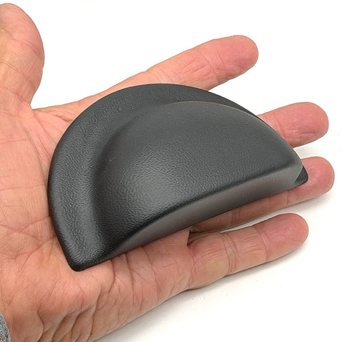 Textured Black Vent 125mm x 65mm x 32mm