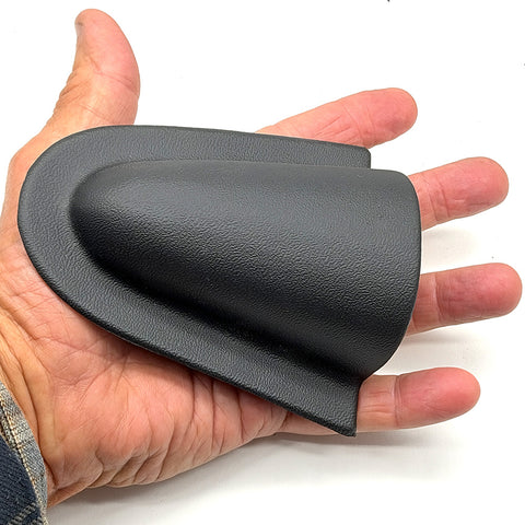 Smooth Black Vent 116mm x 100mm x 40mm