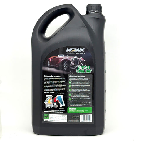 5 LITRES HAWK WATERLESS COOLANT VINTAGE COOL #VINCL5L Car Builder Solutions