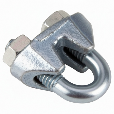 Wire and Cable Clamp for up to 4mm Diameter Cable