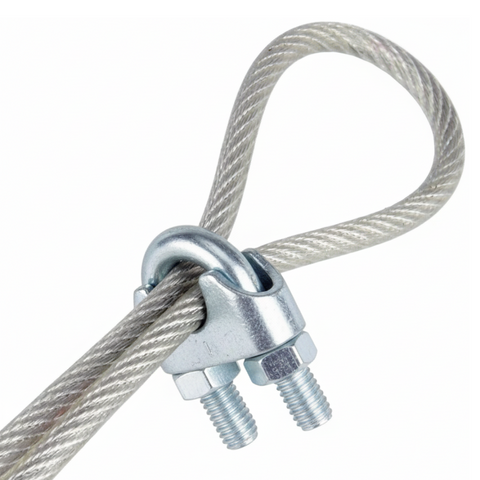 Wire and Cable Clamp for up to 6mm Diameter Cable