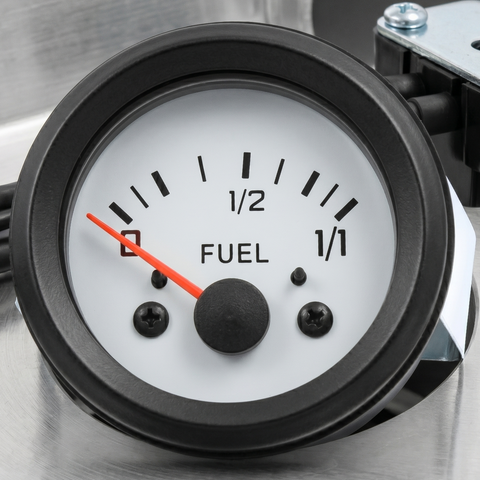 Fuel Gauge Complete With Sender - Choose Colour