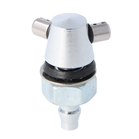 Twin Jet Chrome Windscreen Washer Tall Body