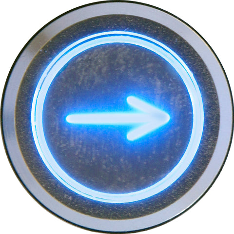 Natural Billet Aluminium Switch Momentary