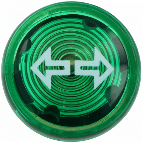 Plain Bezel Warning Light Series.  Choose Symbol