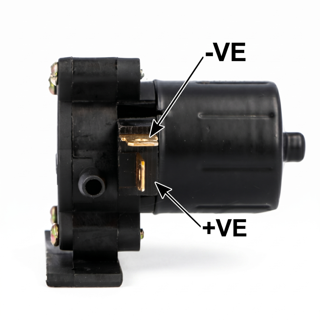 Windscreen Washer Pump Black - Car Builder Solutions