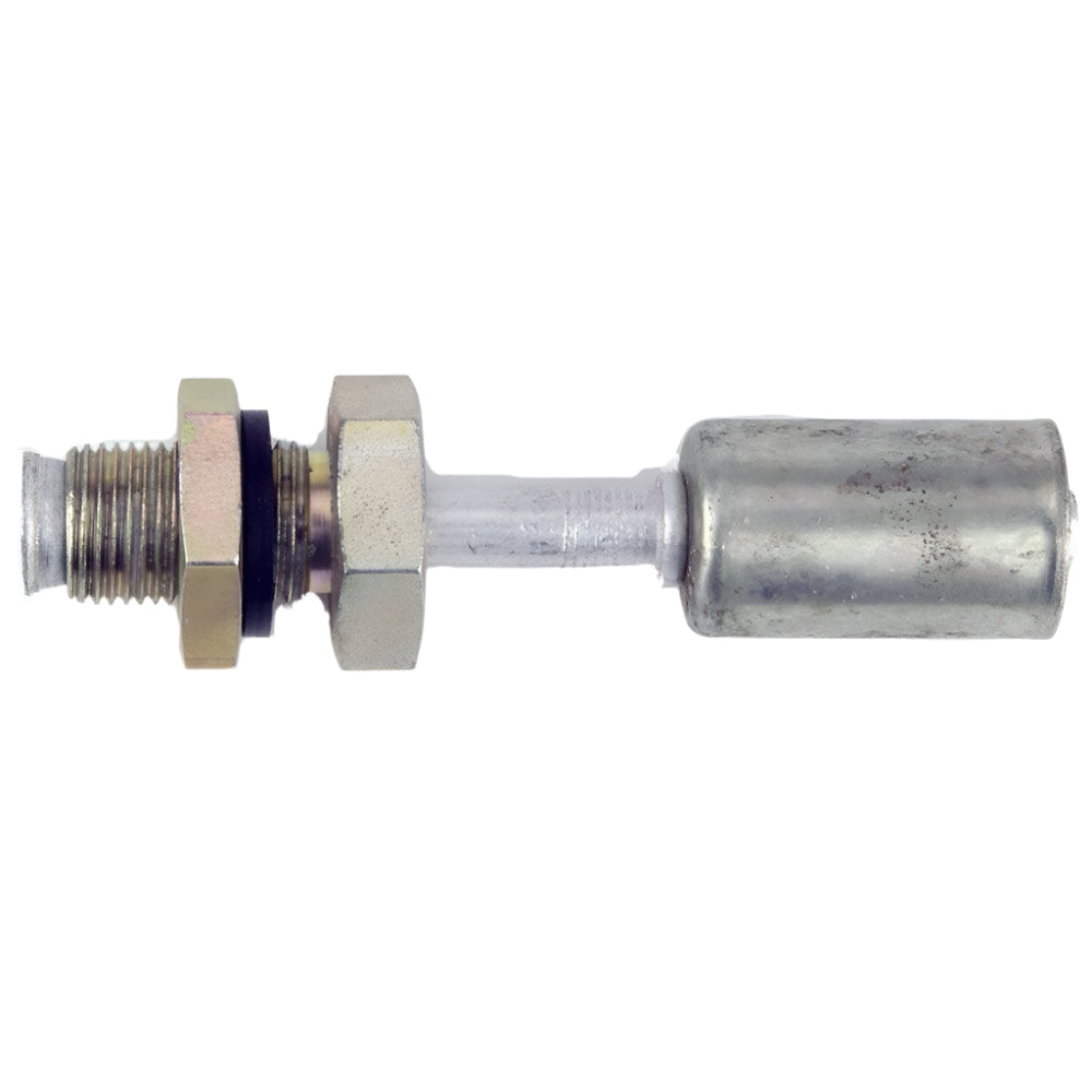 A/C #6 Crimp Hose and Male O Ring Bulkhead Fitting - Car Builder Solutions