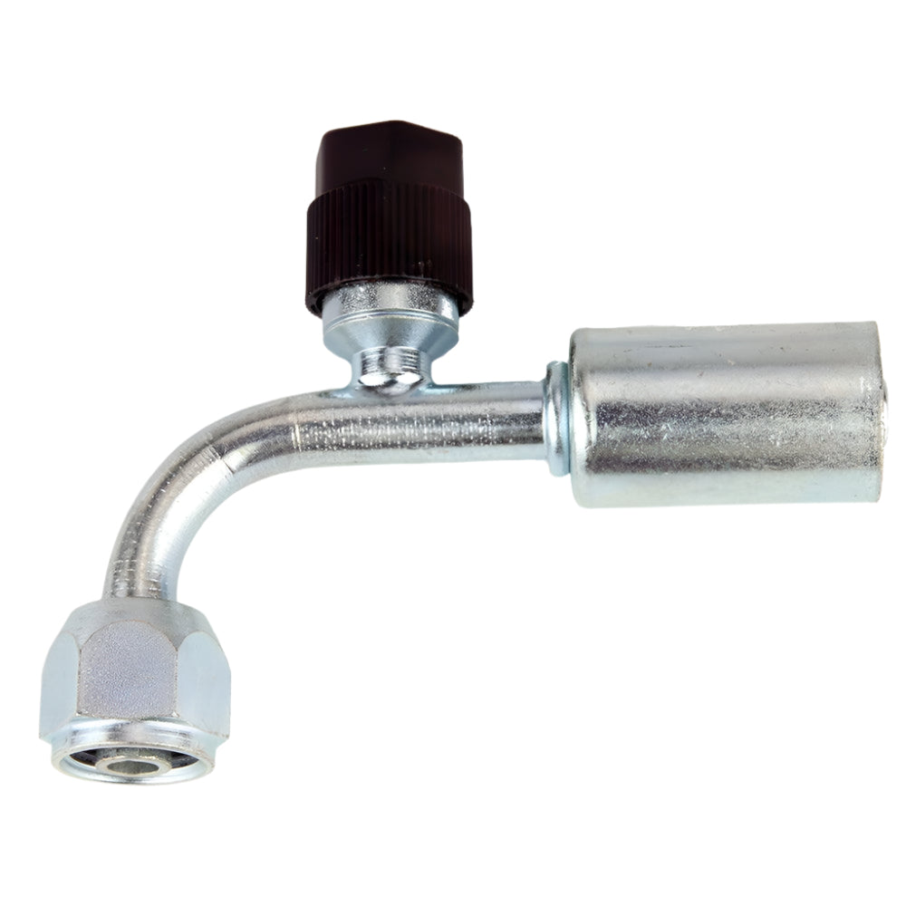 A/C #6 90 Degree Charging Port - Car Builder Solutions