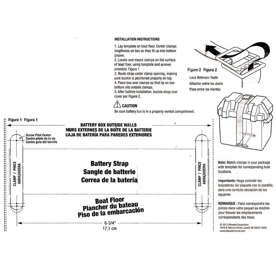 Moulded Black ABS Battery Box 358mm - Car Builder Solutions