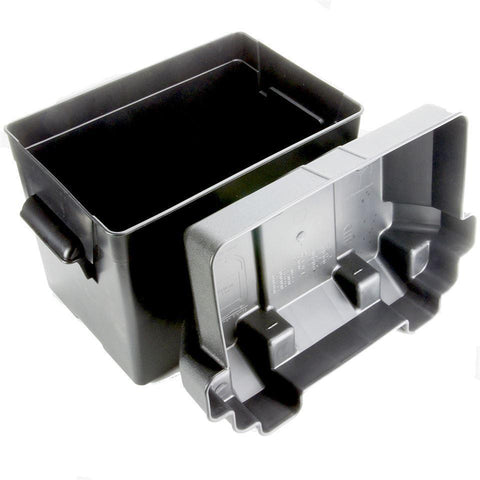 Moulded Black ABS Battery Box 358mm - Car Builder Solutions