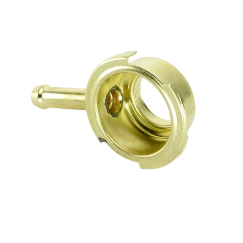 Small Pressed Brass Filler Neck - Car Builder Solutions