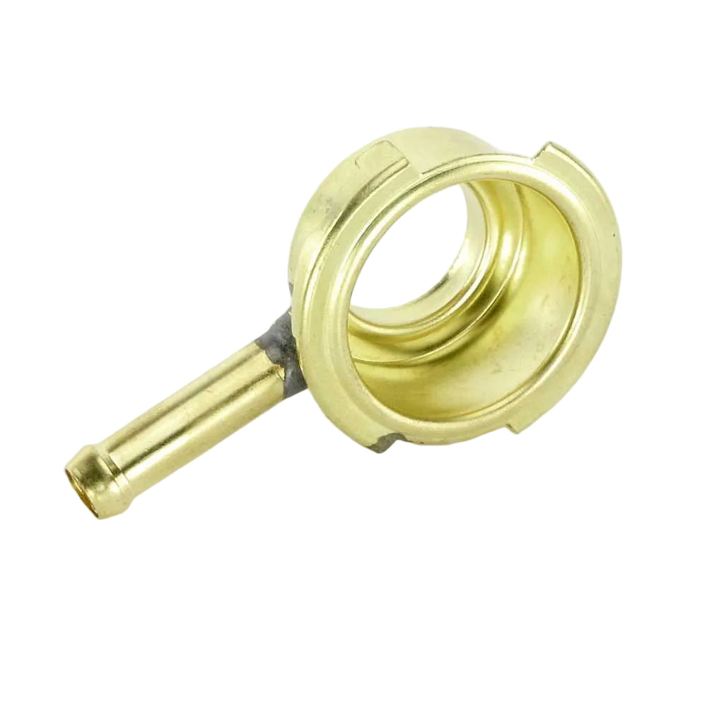 Small Pressed Brass Filler Neck - Car Builder Solutions