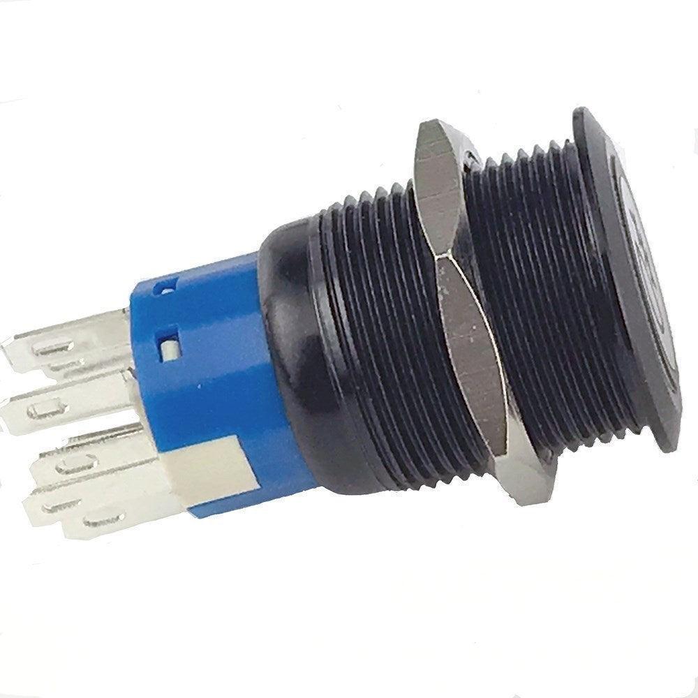 Fan Switch Illuminated Black Bezel - Car Builder Solutions