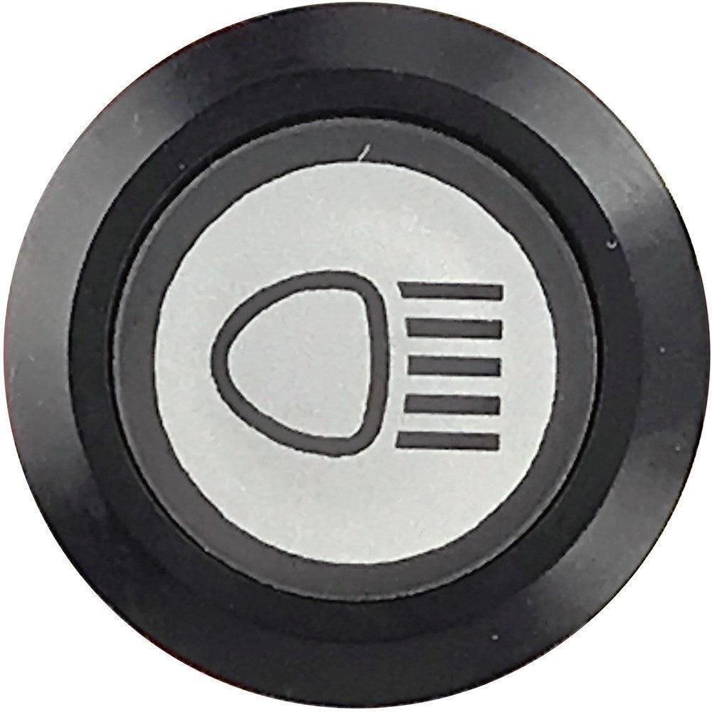 Main Beam Switch Illuminated Black Bezel - Car Builder Solutions